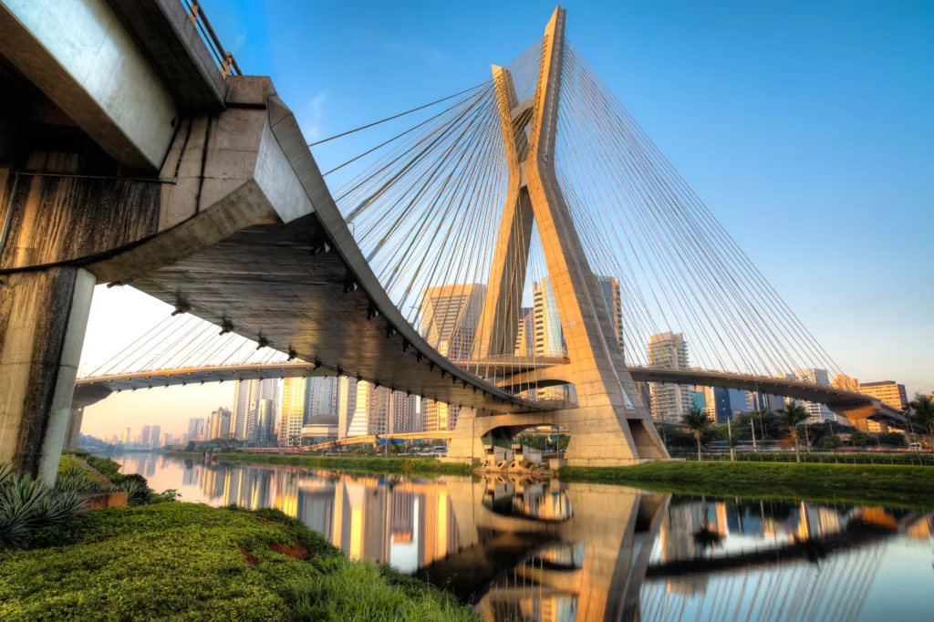 Cable-Stayed Bridge - Octávio Frias de Oliveira Bridge
